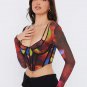 Corset Blouse Crop Top