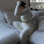 Cross Tie Up Long Sleeve Two Piece Sets