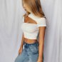 Cut Out Crop Top