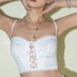 Elegance Hollow Bow Sling Crop Tops