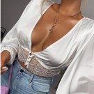 Fall Hollow Out Women Crop Top