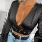 Fall Hollow Out Women Crop Top
