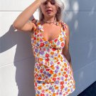 Flower Print Crop Top