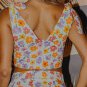 Flower Print Crop Top