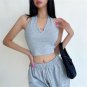 Heart Hollow Out Summer Crop Top