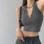 Heart Hollow Out Summer Crop Top