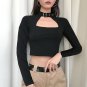 Long Sleeve Crop Top Streetwear