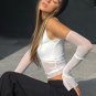 Long Sleeve Fashion Tees Crop Top