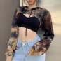 Long Sleeve Hoodies Crop Top