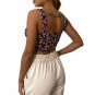 Office Lady Casual Backless Crop Top