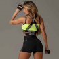 Sexy Contrast Color Crop Top