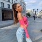 Sexy Fashion Backless Crop Top
