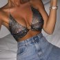 Sexy Halter Push Up Solid Crop Top