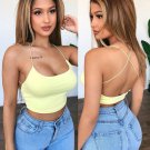 Sexy Red Skinny Crop Top