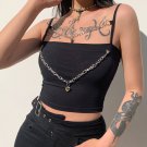 Sexy Slim Spaghetti Straps Crop Top