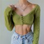 Sexy Top Long Sleeve Crop Top