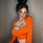 Skinny Long Sleeve Crop Top