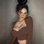 Skinny Long Sleeve Crop Top