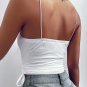 Solid Camis Vest Women Crop Top