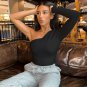Solid Color Casual Crop Top