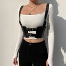 Straps Streetwear Crop Top