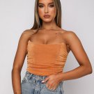 Streetwear Bustier Mesh Crop Top