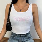 Summer Sleeveless Casual Crop Top