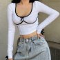 T-Shirts Long Sleeve Crop Top