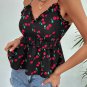 V Neck Sexy Backless Crop Top