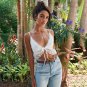 V-Neck Sling Summer Crop Top Tank Tops