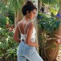 V-Neck Sling Summer Crop Top Tank Tops
