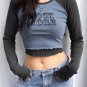 Women Autumn Casual Crop Top