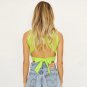 Women Sexy Ribbed Knitted Crop Top