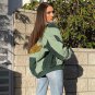Corduroy Patchwork Baseball Jacket