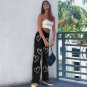 Heart Printed Baggy Jeans