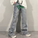 High Street Embroidered Flare and Wide Jeans