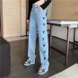 Mom jeans waistcoat Boyfriend jeans