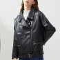 PU Faux Leather Jacket