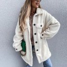 Warm Soft Fleece Cardigan Sleeve Jacket