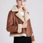 Winter Women Pu Faux Leather Jacket