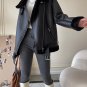 Winter Women Thick Warm Faux Leather Jacket