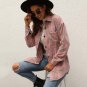 Women Loose Winter Checkered Jacket