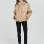 Women Thick Warm PU Faux Leather Jacket and Coat