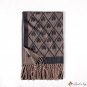 Love print autumn and winter scarf new plaid scarf fashion temperament tassel warm scarf shawl