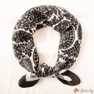 Silk scarf simulation silk scarf sweet Chinese style printing pattern neck scarf 70cm small square s