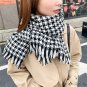 Scarf female new fall and winter warm imitation cashmere bird check scarf street long scarf