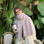 Scarf female winter new cold warm fringe imitation cashmere shawl scarf