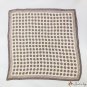 Summer new simulation silk scarf small square scarf 70 * 70cm polka dot scarf printing scarf