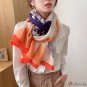 Autumn and winter new cotton and linen scarf fashion geometric print shawl holiday warm scarf