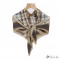 Autumn and winter new pressure wrinkle shawl fashion classic plaid print pleated scarf warm scarf